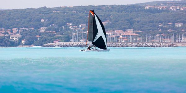 MiniCat, Un catamaran gonflable et transportable