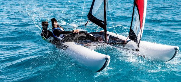 MiniCat, Un catamaran transportable grâce à ses coques gonflables